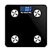 BINGFANG-W Discs Waage Personenwaage, Bodenwaage, intelligente Bluetooth-Waage, Körpergewicht Elektronisches LED Digital Körpergewicht, 180kg, Schwarz Abrasive
