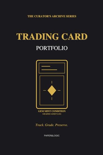 Trading Card Portfolio: Asset Log for Graded & Raw Cards | The Curator's Archive Series