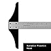 Ludwig Precision Standard Aluminum T-Square for Art Framing and Drafting, 18-inch