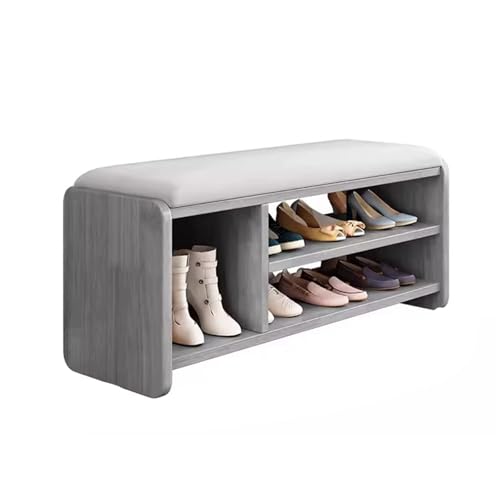 Banc à chaussures moderne avec rangement intégré pour optimiser les petits espaces - 2