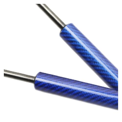 Verin hydraulique coffre Ford Fiesta Mk5 5 portes en fibre de carbone bleu premium