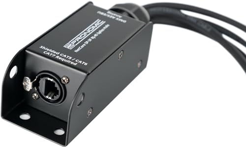 Multicore-Spliss male Pronomic NetCore SP-3M con Toma RJ45 etherCON de 3 mm 2