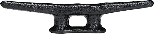 Simplified Living 6" Boat Dock Cleats: Electrophoretic Coated Black Boat Dock Cleats 8 pack