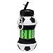 Maccabi Art Clip-On Collapsible BPA-Free Silicone Soccer Ball Water Bottle for Kids, 18 Oz. Size