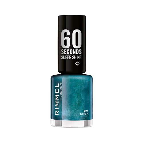 Rimmel London 60 Seconds Super Shine #721-Siren 8 ml - 1 unidad
