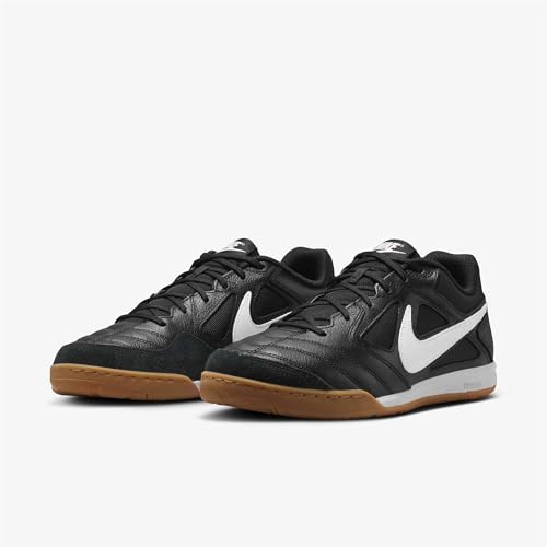 Nike Herren Gato Futsal-Schuhe, Black/White/Gum Light Brown, 44