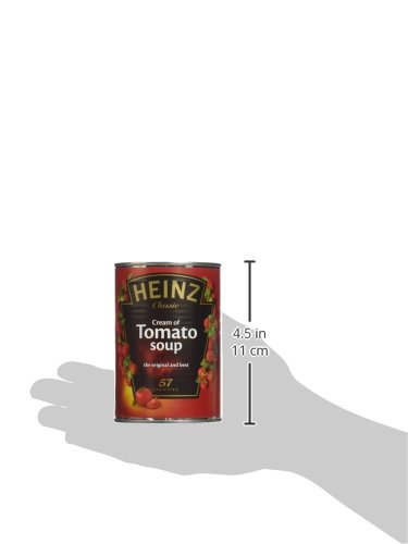 Miniatura 2 de Heinz - Sopa clásica de crema de tomate original importada del Reino Unido Inglaterra, lo mejor de la sopa de tomate británica, paquete de cuatro