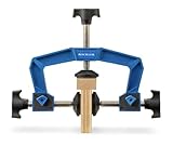 Rockler 3-Way Face Clamp - Adjustable Clamp for Cabinet Carcass & Edging Shelves – Lightweight Clamps Heavy Duty for Face Frames – Woodworking Clamps Opens to Clear 5' or 3' Wide Frame