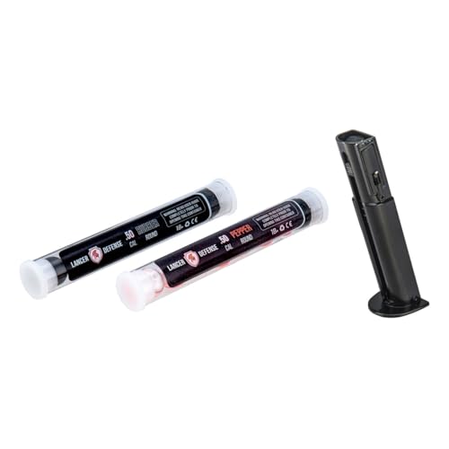 Lancer Tactical Scorpion 0.50 Cal Pepper Projectile Launcher Full Set w/Carrying Case-Less Lethal for Self Defense, Personal Defense, Home Defense (CO2 Non-Blowback) - Image 6