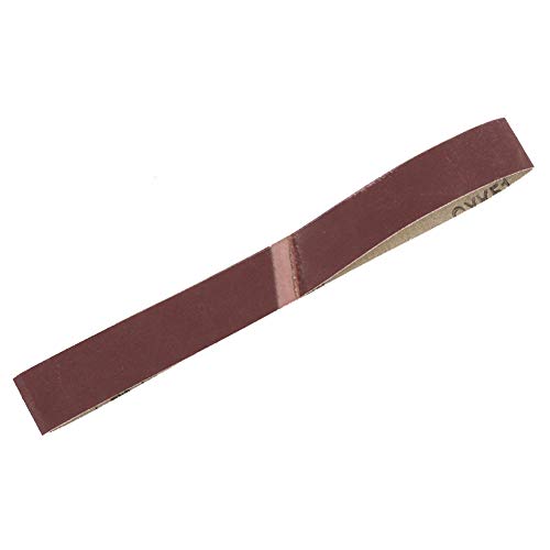 Correia Abrasiva de Alumina, Faixa de Lixa, Tiras de Lixa de Polimento, 533 * 30, 10 Peças (Conexão