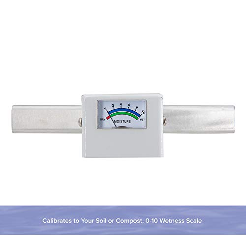 REOTEMP Garden and Compost Moisture Meter (36 Inch Stem)