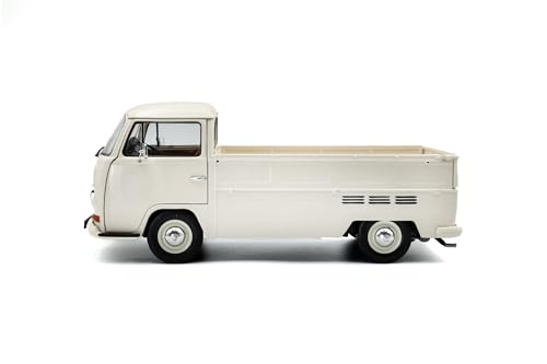 Solido 1:18 Volkswagen T2 Pick Up Blanco 1968 miniatura 6
