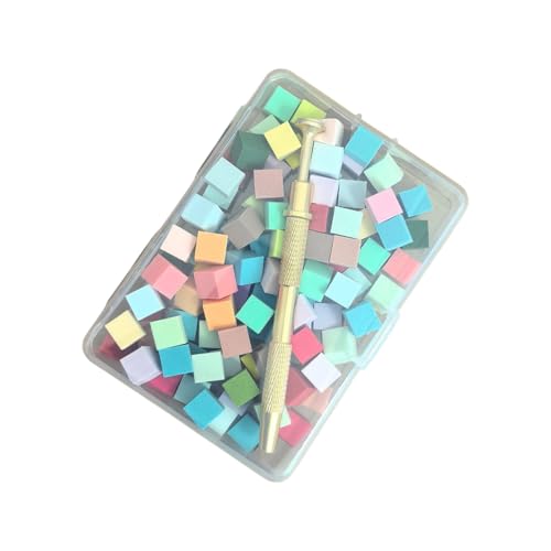 Esponjas de arte suaves para uñas con bolígrafo de agarre para uñas Auras Nails Omber cepillo para uñas diseños artísticos 100 esponjas de uñas para Omber