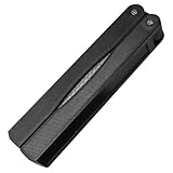 TOPPERFUN Afilador Portátil Doble Cara de Piedra para Cuchillos y Tijeras Herramienta de Afilado Diaria Resistente y Fácil de Limpiar para Cocina y Camping