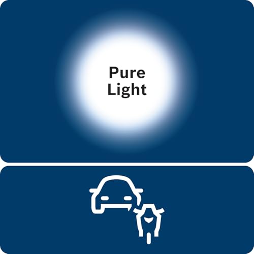 Bosch H4 (472) Pure Light Halogen Headlight Bulbs, 12 V 60/55 W, Original Quality - Socket Type P43t - Pack of 2 Replacement Car Light Bulbs - Image 2