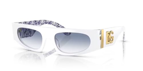Dolce & Gabbana DG4411 Rectangular Sunglasses for Women + BUNDLE With Designer iWear Eyewear Kit