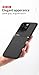 Business Case for Oppo Reno 14 F, Men Phone Case Shockproof Anti-Slip Anti-Scratch Silicone Protective Cover for Oppo Reno 14 F - Black