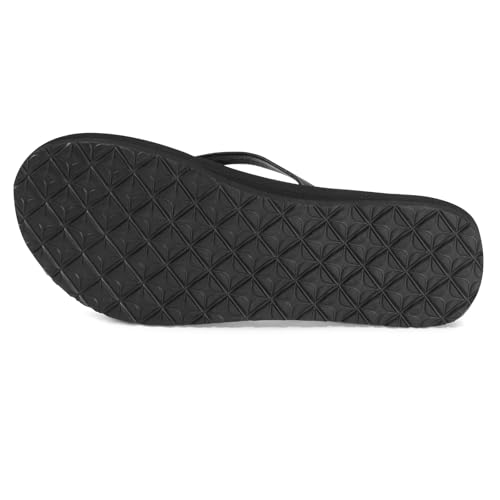 Image of Womens Slim Leather Comfortable Flip Flops Summer Beach Thong Sandals Arch Support Non Slip