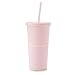 Kate Spade New York Insulated Plastic Tumbler with Reusable Straw for Bridesmaids, 20 Ounces, Hocus To My Pocus