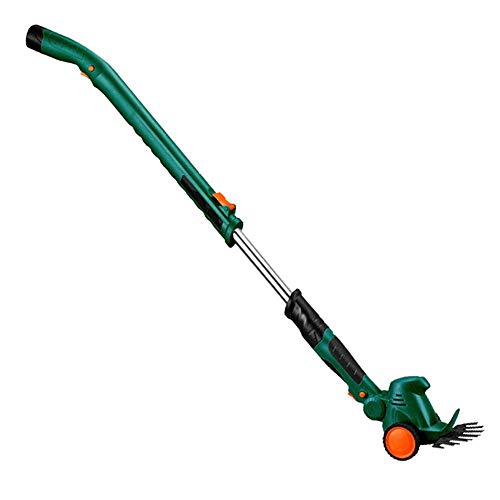 Wiederaufladbarer Kleiner Freischneider, Kabelloser Elektrischer Trimmer Mit Sicherheitsdoppelschalter, Geräuscharmer Haushalts-Unkrautvernichter Für