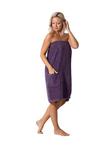 Robe Direct Women’S Terry Cloth Spa And Bath Towel Wrap thumb #2
