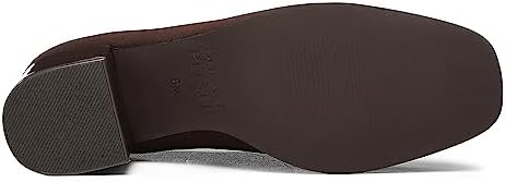 Donald Pliner KEESA Mid Heel Pump – Stretch Fabric Shoes Dress, Booties, Ankle Boots for Women, Dark Brown, 8.5 | Image 3