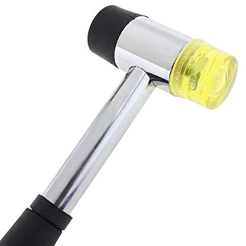 uptodateproducts High Quality 25mm Rubber Double Faced Work Glazing Window Beads Hammer Nylon Head Mallet Tool 1