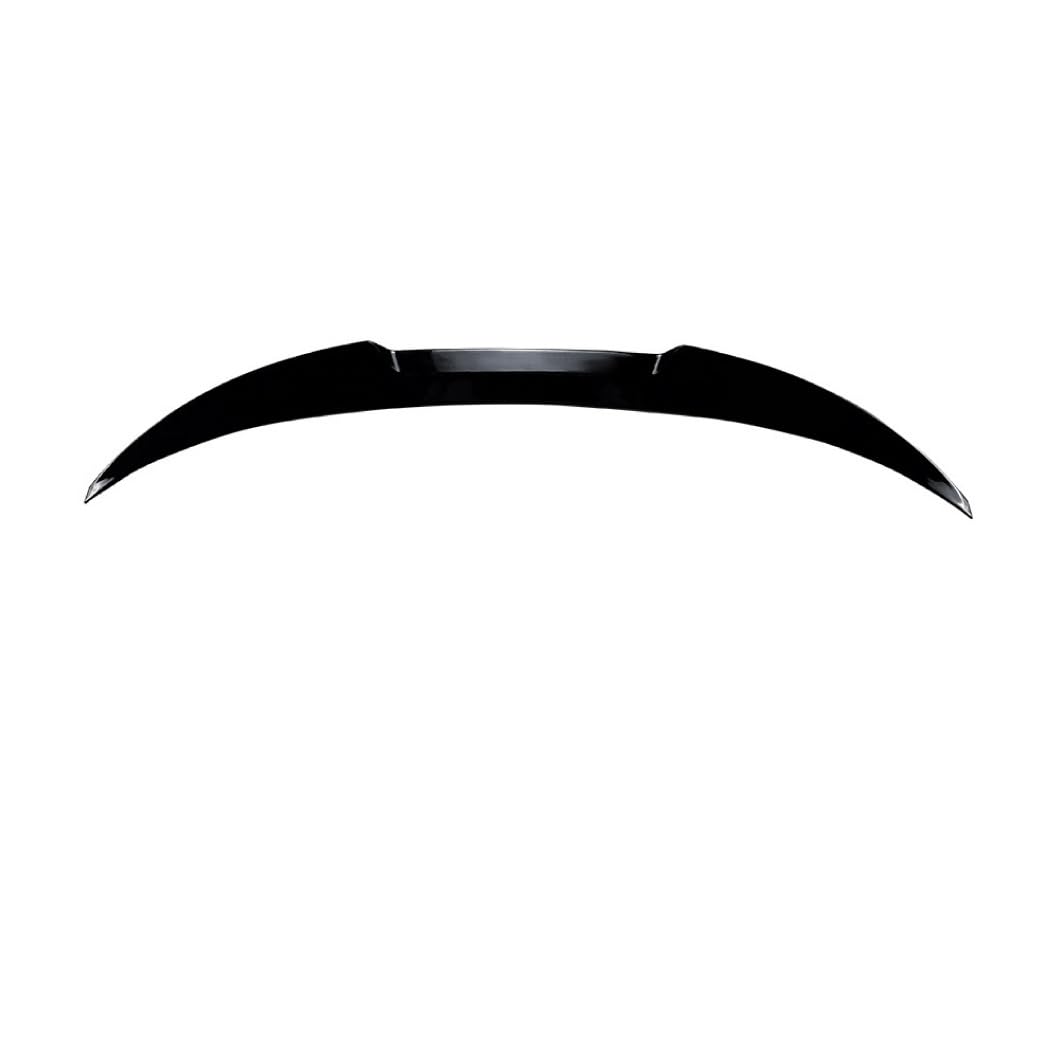 BTFLKAX Car Rear Spoiler for AUDI A7 S7 C8 2019- Modified Blade Style, Rear Trunk Boot Lip Spoiler Rear Wing Body Kits Car Spoiler Rear Splitter Modification Accessories, Trunk Spoiler Piano Black