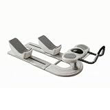 Home Fitness Crawler Dispositivo Allenamento Core Macchina Crawling a Scorrimento per Addominali Spalle Schiena con, Bianco, Bianco, style to 1