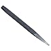 Proto J761/2 5/16-in. V-Groove Black Oxide Steel Diamond Point Chisel, Flat End