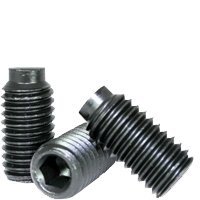 3/8-24x3/8 HALF DOG SOCKET SET SCREW, THERMAL BLACK OXIDE, ALLOY (INCH) | Size: 3/8-24 | Length: 3/8 | Material: alloy_steel | Finish: Black Oxide | Fine Thread | (QUANTITY: 100)