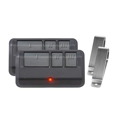 ASONPAO 2-Pack 893Max Chamberlain LiftMaster Garage Door Opener Remote