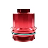SKCUSTOM Oil Filter Cover Aluminum Alloy Filter Housing For BMW F20 F31 G38 G01 G29 B57 B58 Engine Special Car Modification Part (Red)