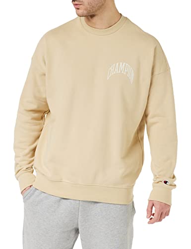 Champion Sweatshirt für Herren, Taubenbraun (Gin), S