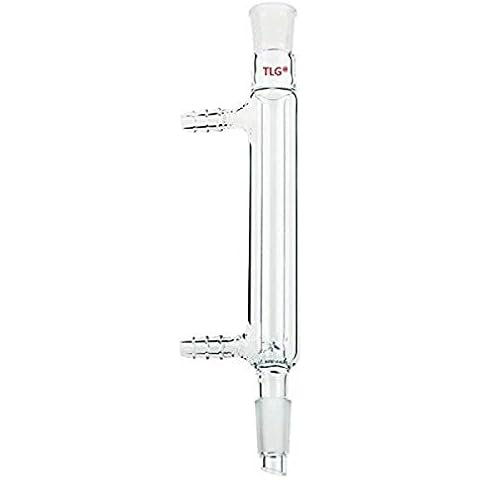 CHEM SCIENCE INC CS-C0171120 Condenser, Distillation, 14/20 Joint, 110 mm Jacket Height, Overall Column Height 180 mm with Indentations to Support Packing Material Cover