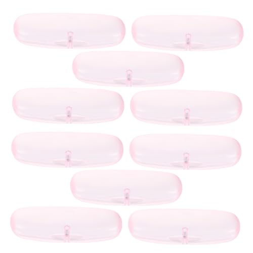 Étui de voyage pour lunettes lot de 10 idéal randonnée rose PVC