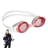 Schwimmbrille für Männer, Schwimmbrille für Damen und Erwachsene | Schwimmbrille Unisex für Erwachsene, Rundumschutz, klare Sicht, kein Auslaufen, Anti-Fog-Schwimmbrille