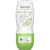 lavera Deo Roll-On Natural & Refresh - Roll On Deodorant for 48h Protection - with Natural Minerals & Lime - Aluminum Free - PETA Certified - Vegan - Made in Germany - 1.7 Fl Oz