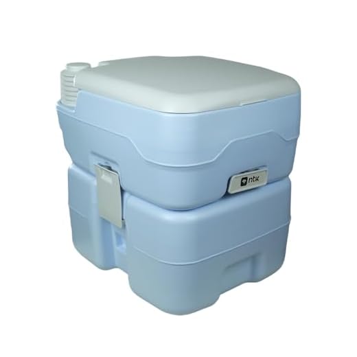 Nautika, Banheiro Químico, Ecocamp 20L, Vaso Sanitário Portátil, Suporta Até 120Kgs, Ideal Para Pescarias, Campings, Barcos, Viagem e Atividades Outdoor, Feito Em Polietileno