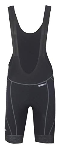 Mauro Ribeiro Sports New Optic Bretelle para Ciclismo, Cinza, GG