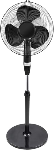 Mi hogar 16" Oscillating Pedestal Fan for Bedroom, Quiet Dual Bla...