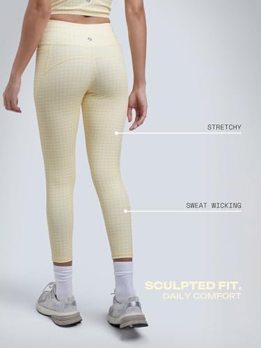 Image of CAVA Sculpt Core Leggings for Women | High Waisted, Anti Camel Toe, Deep Side Pockets, Rounded Back Seam, Sculpting Stretch Fabric