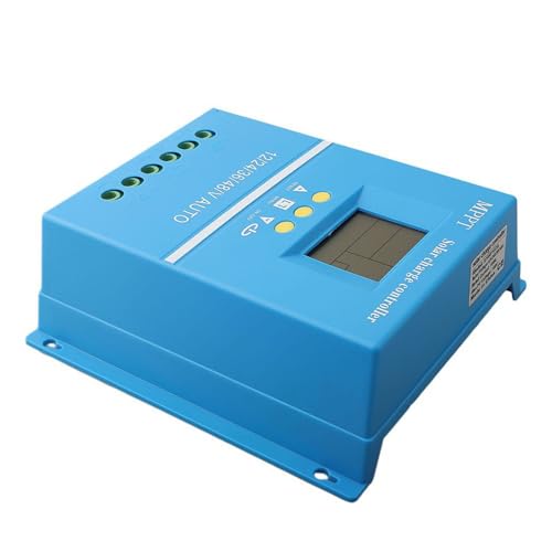 Régulateur solaire 60A robuste en ABS durable pour batterie lithium - 4
