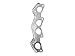 Stone JB22053 Exhaust Man Gasket