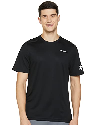 Image of Reebok Solid Regular Fit Men's T Shirts