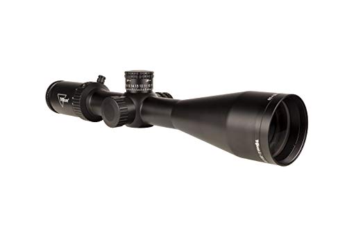 Trijicon Tenmile HX 5-25x50 Second Focal Plane (SFP) Riflescope with Red MOA Center Dot Reticle, 30mm Tube, Satin Black