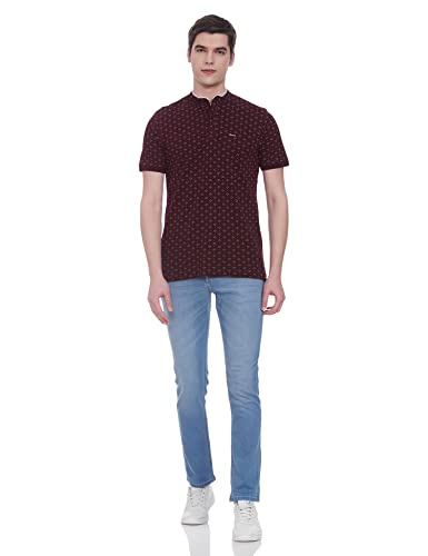 Image of Arrow Men's Printed Regular Fit T-Shirt