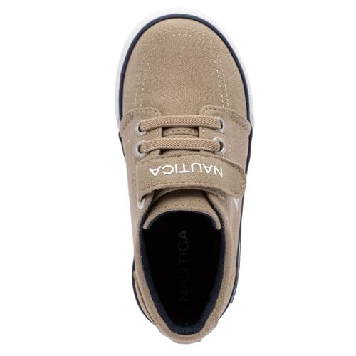 Image of Nautica Kids Adjustable Strap Shoes | Comfortable Casual Sneakers for Boys and Girls, Toddlers & Little Kids