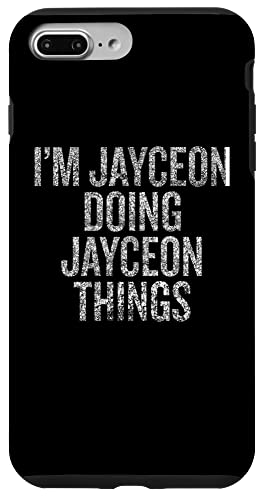 iPhone 12/12 Pro I'm Jayceon Doing Jayceon Things Funny Distressed Case
