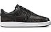 Nike Women's Court Vision Low Black/Black/White 10 Medium